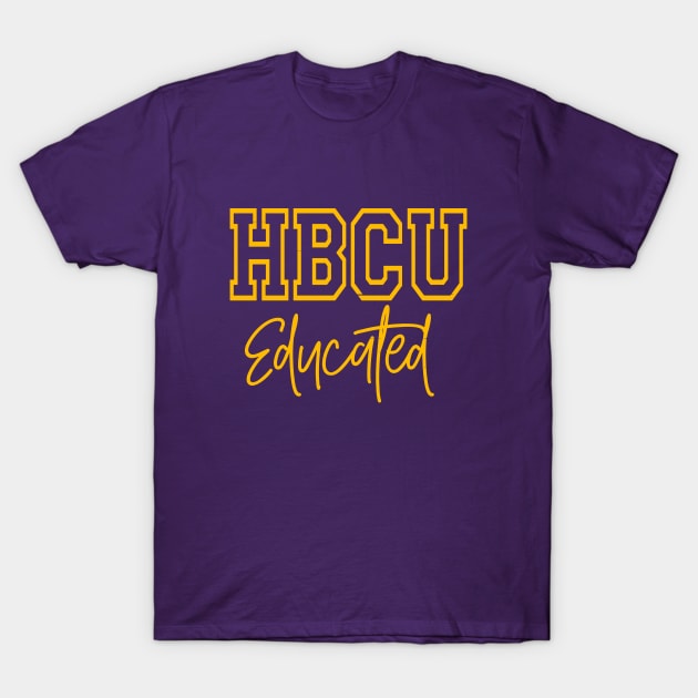 HBCU Educated Design T-Shirt by OTM Sports & Graphics